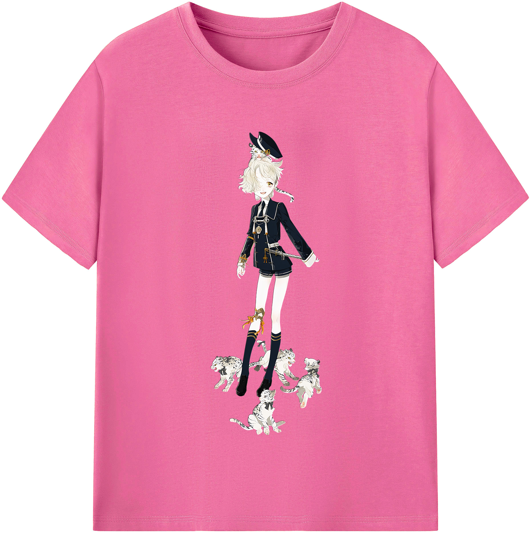 （画像用） 刀剣乱舞 Touken Ranbu レディースカジュアルプリントTシャツ（綿100％）